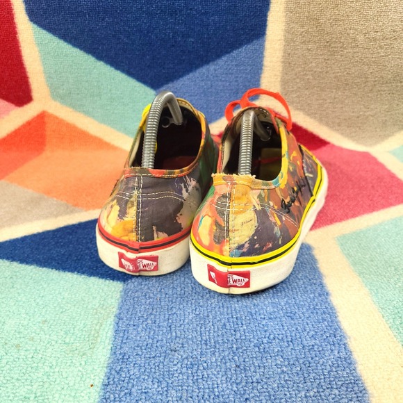 Vans x MOCA Brenna Youngblood ‎ Low Top Sneaker Multi Color Shoes - Picture 5 of 7